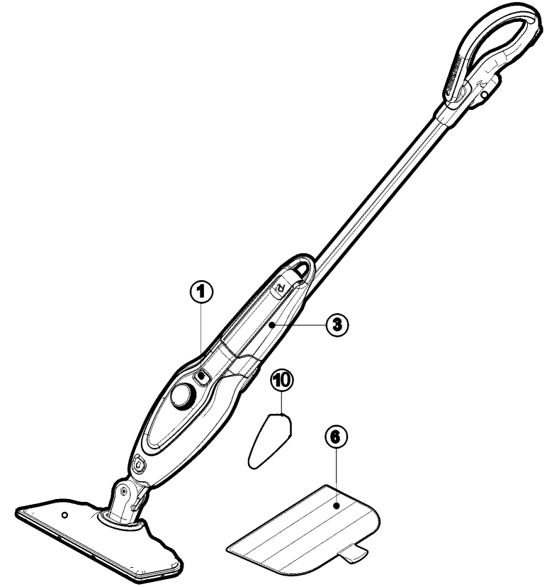 Default Diagram and Parts List for BDH1725SM Type 2 Black and Decker 